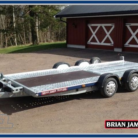BRIAN JAMES C4 Blue biltransporter - bilfrakter - L: 370cm