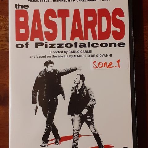 The bastards of pizzofalcone sesong 1 dvd