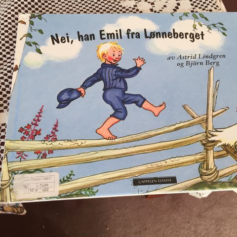 Nei, han Emil fra Lønneberget. Astrid Lindgren