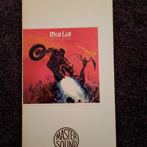 Meat Loaf - Bat out of Hell -Longbox 24 Karat gold CD Mastersound Edition (MFSL)