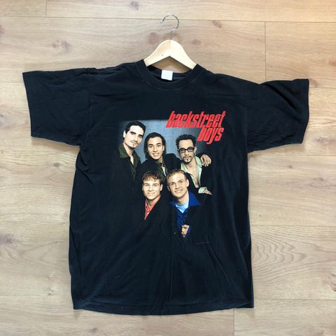 Original Backstreet Boys T-skjorte fra Backstreet’s back Tour i 1998