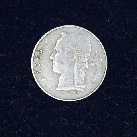 1 franc 1956 Belgia   (680)