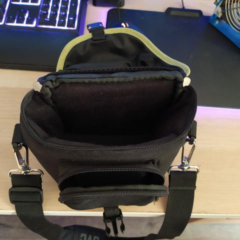 Nice camera bag with strap