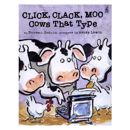 Barnebok: Click, Clack, Moo - Cows That Type
