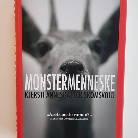 Monstermenneske av Kjersti Annesdatter Skomsvold