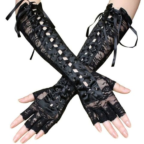 Nye rocka gotiske hansker. (Gratis frakt)