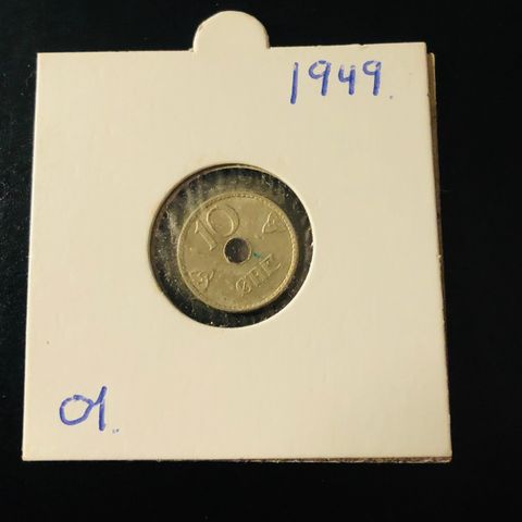 10 øre 1949 kv 01 (1435)