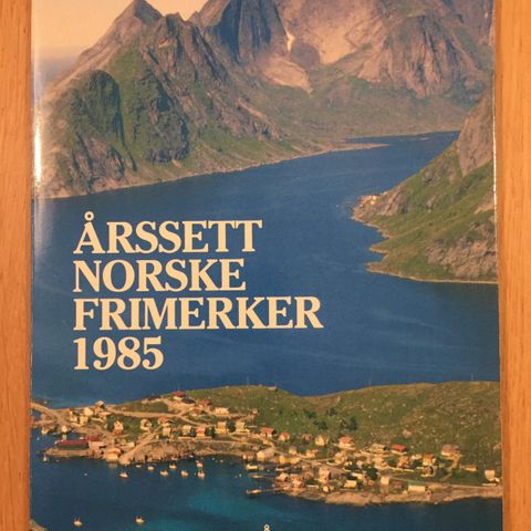 Postens Årssett 1985, postfrisk og komplett