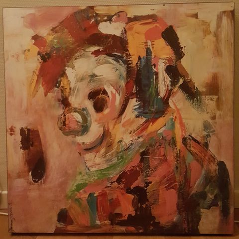 Klovnebilde av Marianne Auli 60x60