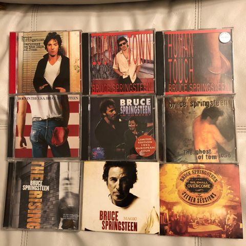 BRUCE SPRINGSTEEN cd samling