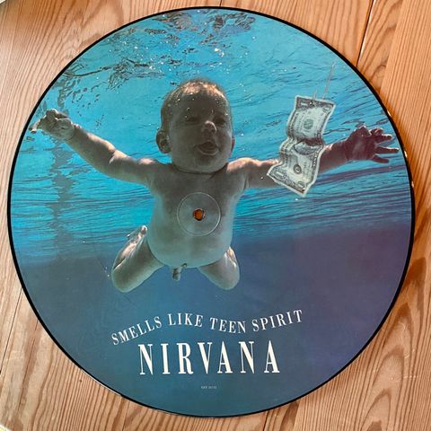 Nirvana - picture disk - vinyl - SAMLEOBJEKT