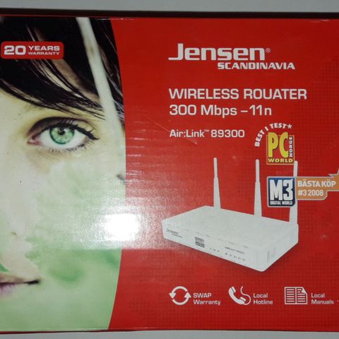 Jensen Scandinavia AirLink 89300 wifi router