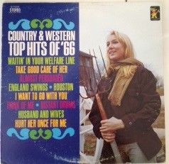 Nashville Country Singers – Country & Western Top Hits Of '66 ( LP 1966)
