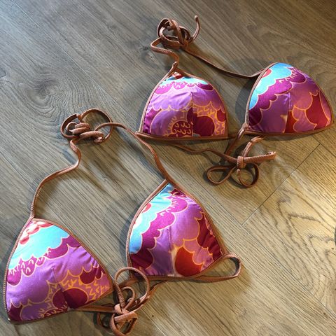 2 Nolita overdeler  bikinier en str M og en str L