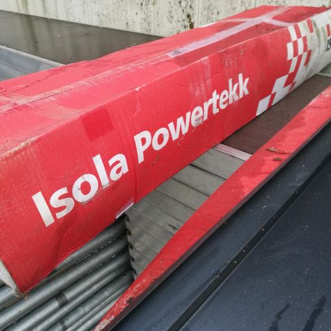 Isola powertekk plano grå