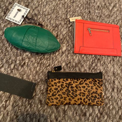 Ubrukt! 2 flotte lommebøker/clutch fra Accessorize & Lexi