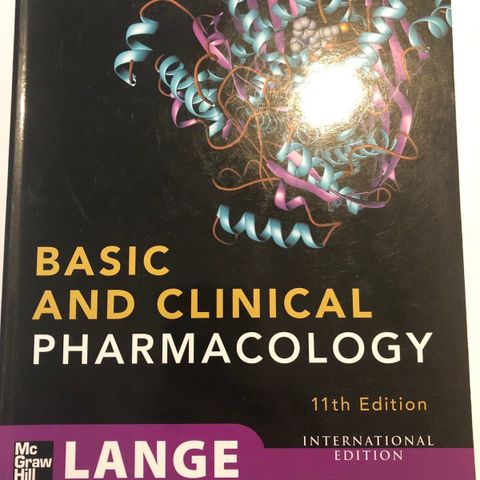 Basic And Clinical PHARMACOLOGY