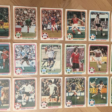 Minipostere Topps 1980 - selges enkeltvis eller samlet