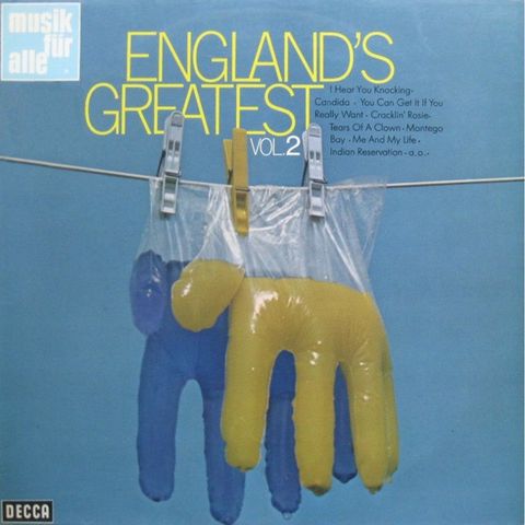 Kathie And Donald  With The Raving Five – England's Greatest Vol.2 (LP)