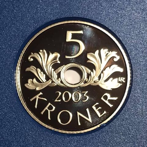 5 kr 2003 PROOF KVALITET