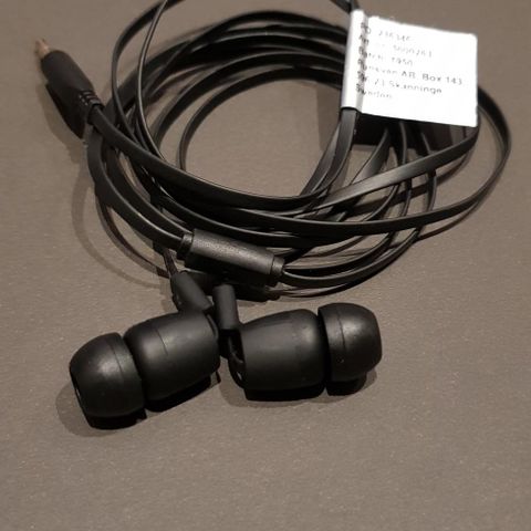 IN-EAR ØREPROPPER BLACK