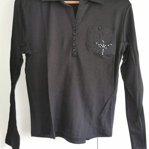 Skjorte fra Hanna, str 40, svart