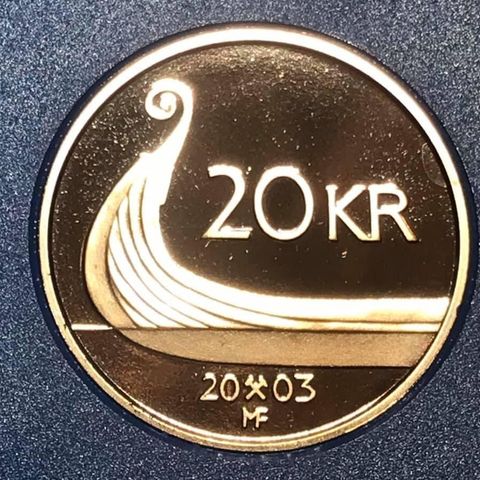 20kr 2003 PROOF KVALITET