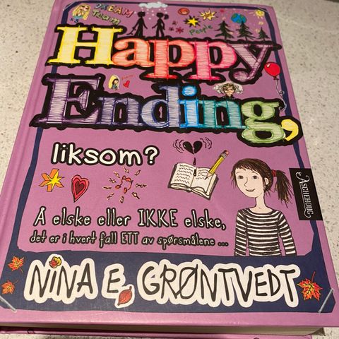 Barne/ungdoms bok som ny: Happy Ending liksom? av Nina E Grøntvedt