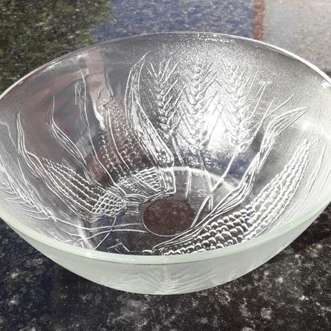 Glasskål / dessertskål - Ø23 cm