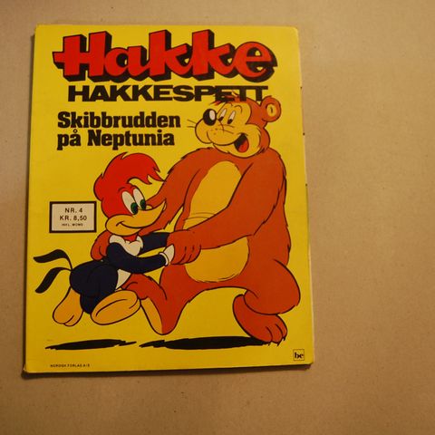 Hakke Hakkespett album nummer 4 fra 1975