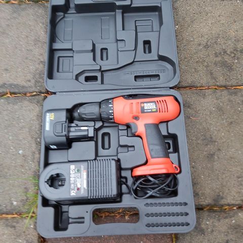 Black and decker drill 12v!