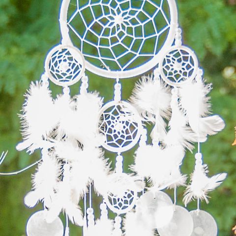 Drømmefanger. Dream Catcher. Flere farger og størrelser