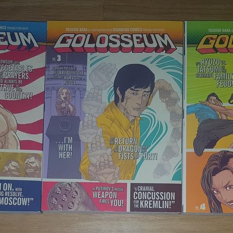 Golosseum Manga vol 2-4 selges samlet!