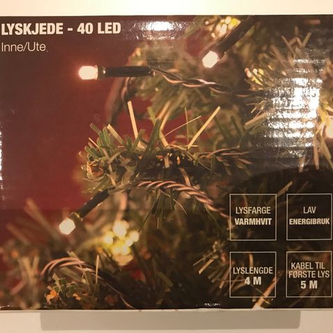 Ubrukte LED lys