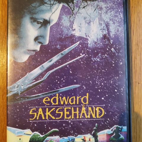 Edward Saksehånd (DVD, Johnny Depp/Winona Ryder)