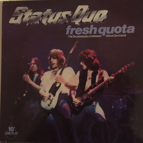 STAUS QUO / FRESHQUOTA - 10" VINYL LP