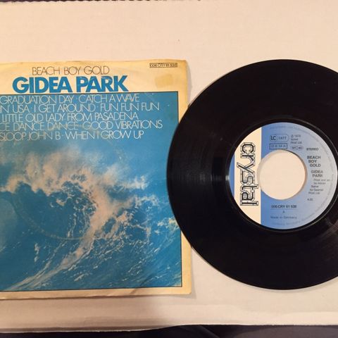 GIDEA PARK / BEACH BOY GOLD - 7" VINYL SINGLE