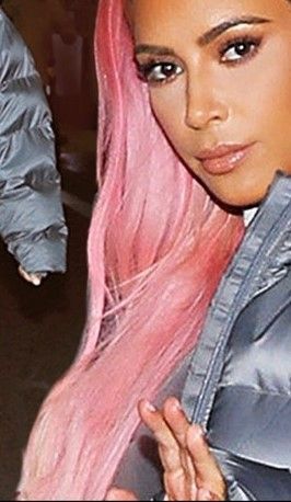 Ny pink lace fornt wig 32"