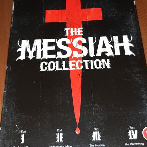 The Messiah Collection(4 DVD)norsk tekst