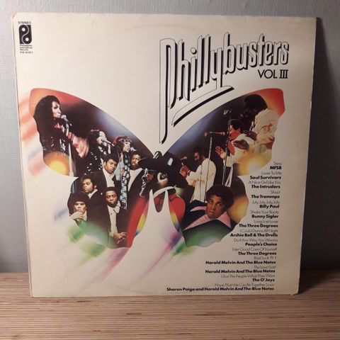 Phillybusters Vol. III Lp plate selges