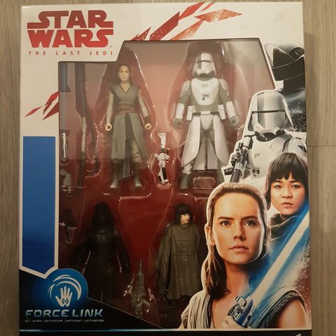 Star Wars The Last Jedi Battle on Crait 4 Pack Action Figures Toys Hasbro Disney