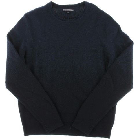 $129 TOMMY HILFIGER navy ULL genser  kjopt fra USA