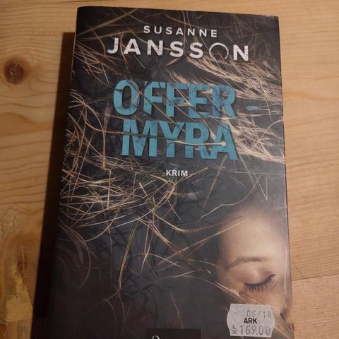 Susanne Jansson "Offermyra" krim Aschehoug 2018