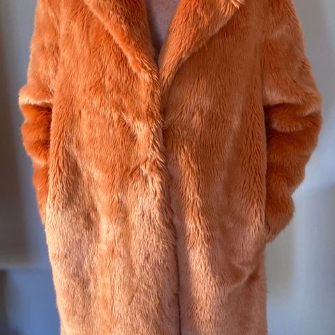 Faux fur kåpe