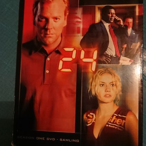 24 (Twenty Four) sesong 1 på DVD