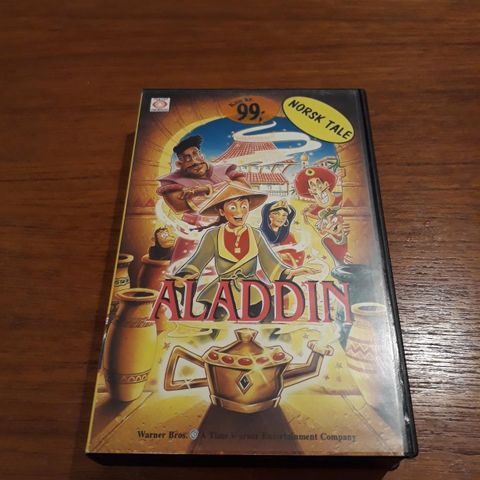 Aladdin - 1993 - VHS - norsk tale.