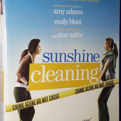 1 BLU RAY-1 DVD.SUNSHINE CLEANING.