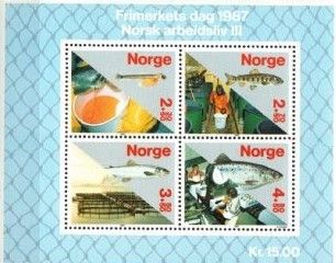 Miniark  1987 Norges Arbeidsliv III, sendes fraktfritt