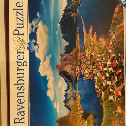 Ravensburger puslespill 'Lofoten' 1000 brikker - Ny pris!