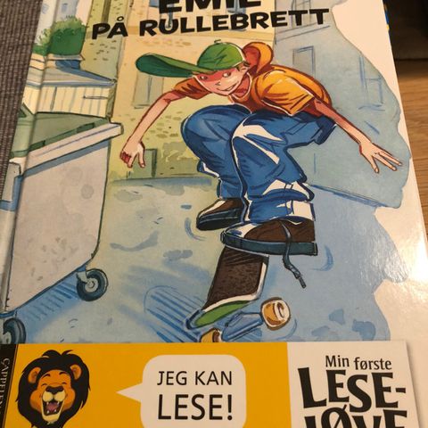 Emil på rullebrett av Bente Risvig til salgs.